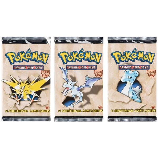 1st Edition Fossil Booster Packs **BOX FRESH**
