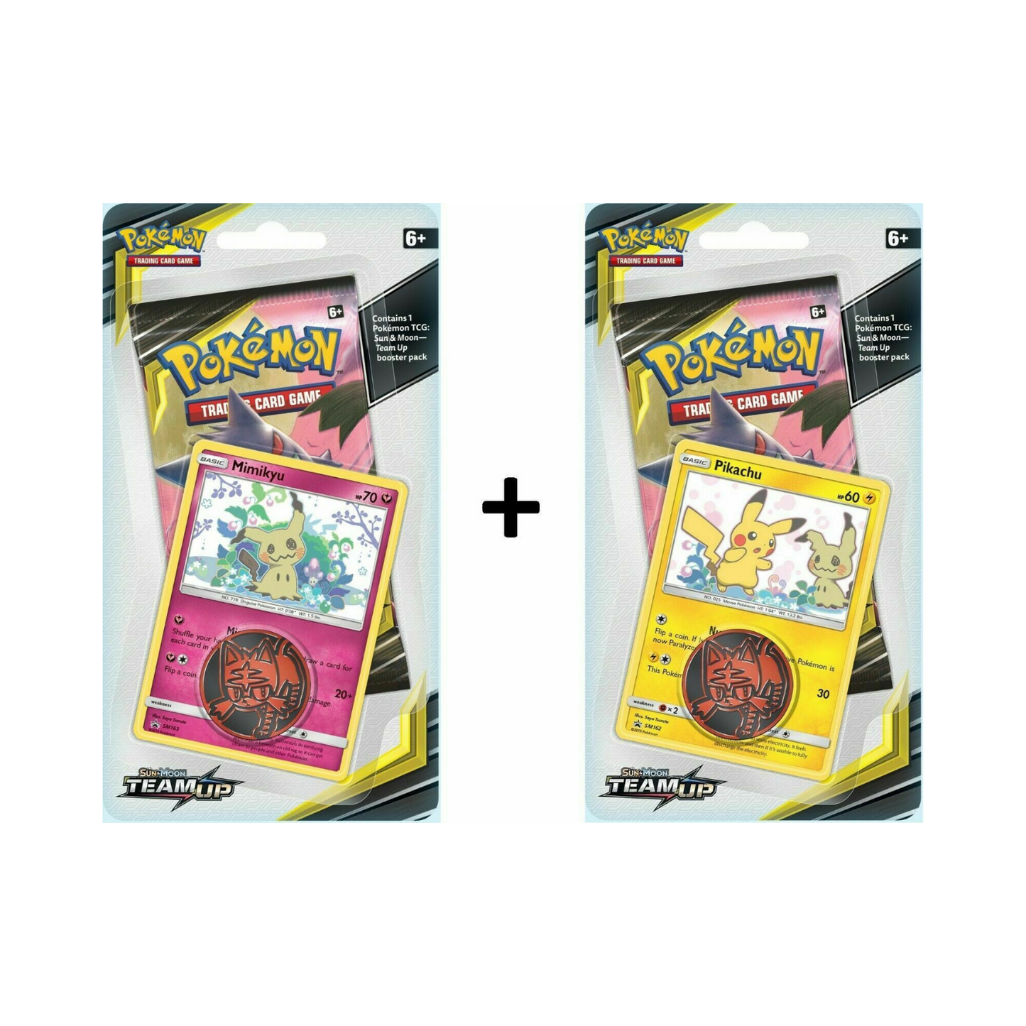 Sun & Moon Team Up Check Lane Blister (Opened LIVE)