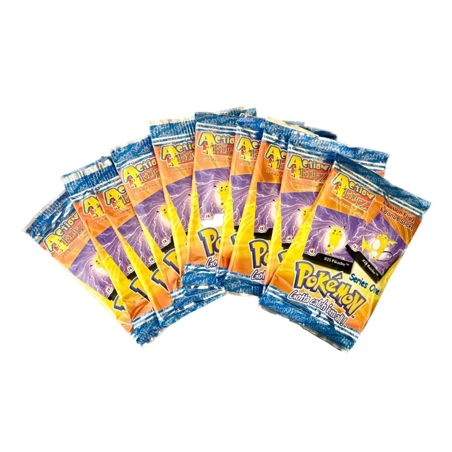 1999 Pokémon Action Flipz Packs (Opened LIVE)