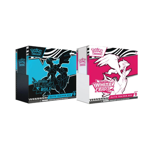 Black Bolt & White Flare Elite Trainer Boxes (Opened LIVE)