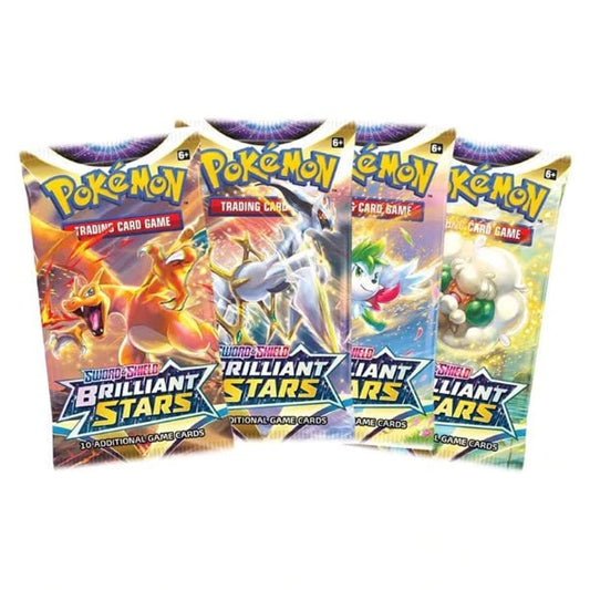 Brilliant Stars Booster Packs (Opened on LIVE)