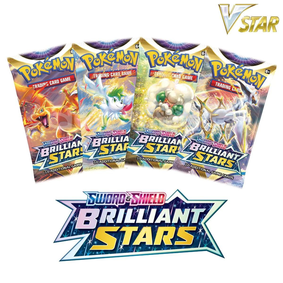Brilliant Stars Booster Packs (Opened on LIVE)