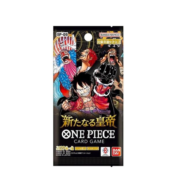 Japanese One Piece Bandai Op09 Booster Boxes & Packs (Opened LIVE)
