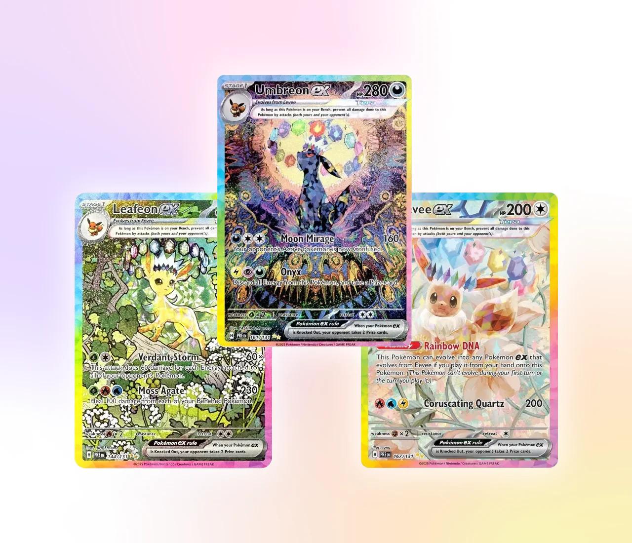 Prismatic Evolutions Booster Packs (Opened LIVE)