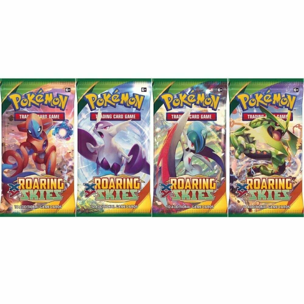 XY Roaring Skies Booster Packs (Opened LIVE)