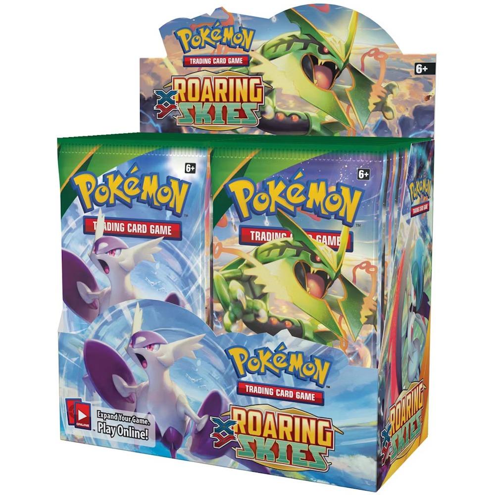 XY Roaring Skies Booster Packs (Opened LIVE)